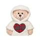 thumbnail image 2 of Poleron Blanco Piel Corazon Escoses, 2 of 2