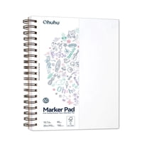 Ohuhu - Block Anillado En Espiral (25.4X19.3Cm,60 Hojas,150G)