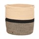 thumbnail image 4 of Cesta De Lavandería Tejida Para Ba?o, Cesto De Juguetes Para Bebé Para Zapatos, Almohadas, Calcetines, Medio, 4 of 5