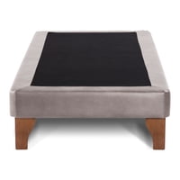 Latam Home - Base Europea Zen Cuero Gris 1 1/2 Pza