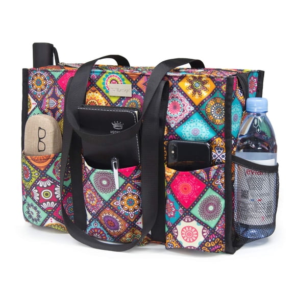 Bolso Tote TOPDesign Resistente al Agua 37x27x17 cm 13 Bolsillos