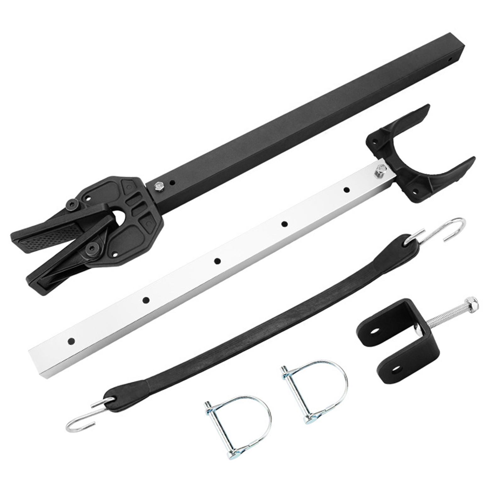 Ioensy - Protector De Espejo De Popa Ajustable Para Barco, Premium, De 22,99 A 40,75 Pulgadas, Soporte Para Motor De Barco