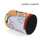 thumbnail image 4 of 2 Perros Estúpidos-theme Cylinder Pen Holder Pencil Organizer with Flannel Lining PVC Leather Material Cardboard Base for study work 10*8CM, 4 of 6