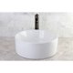 thumbnail image 2 of Lavabo de sobreponer Kingston Brass EV3103 Fauceture Park blanco, 2 of 4