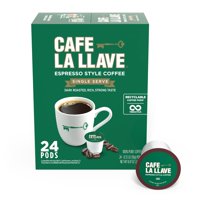 Cafe La Llave - Café Café La Llave Dark Roast, 24 Unidades, Para Keurig