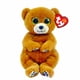 thumbnail image 1 of Gorro de peluche Ty Toys para bebés, oso Duncan, 15 cm, marrón, 1 of 1