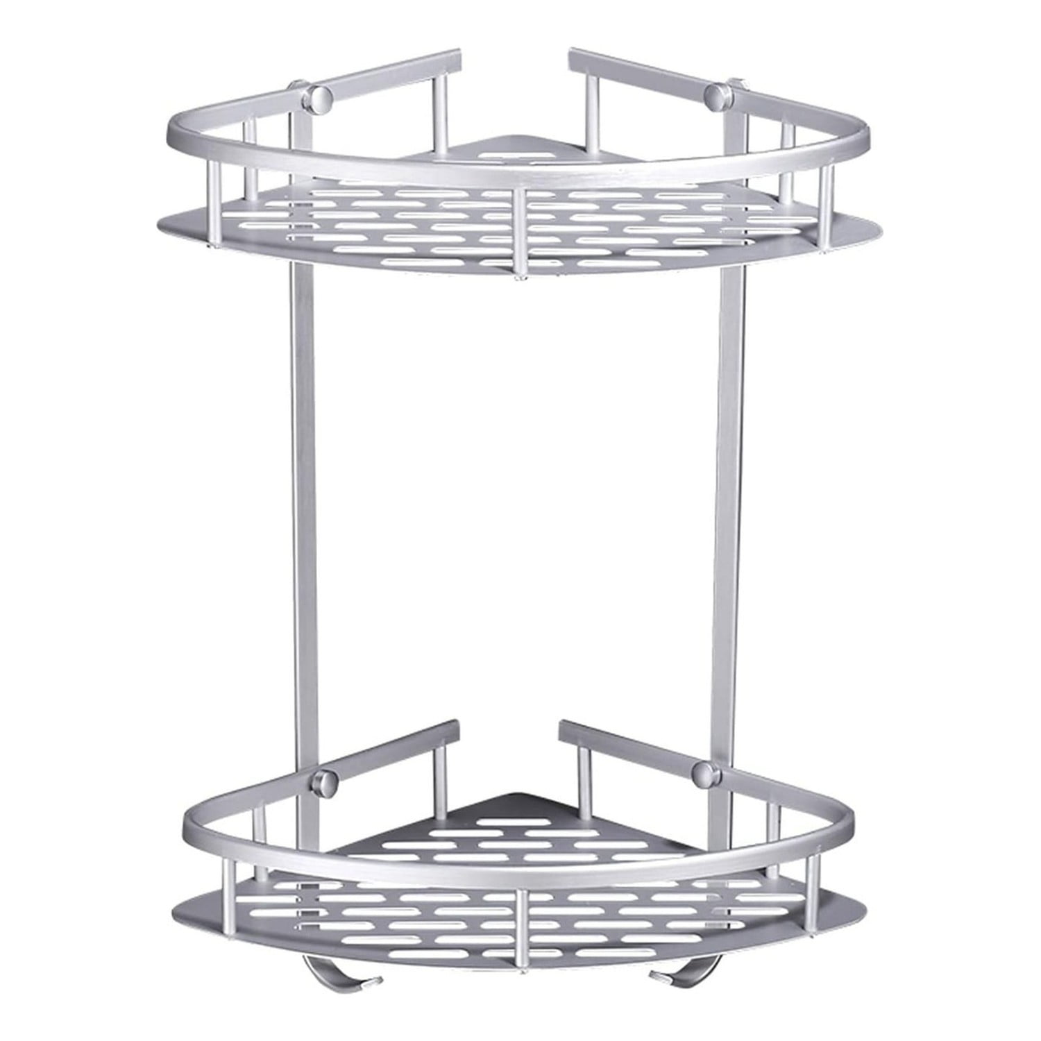 Genérico - Estante Ducha Esquinero 2 Niveles Almacenamiento Baño