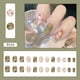 thumbnail image 1 of Uñas postizas europeas, uñas postizas con acabado UV, brillantes, cobertura total, uñas postizas artificiales, uñas para mujer, 1 of 5