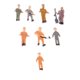 thumbnail image 1 of Escala 1:87 HO Figuras pintadas Personas Modelo de placa de tren Tren Disposición ferroviaria, 1 of 5