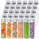 thumbnail image 1 of Tubos de ensayo DEPEPE 30 uds 50 ml 28 × 108 mm con tapa de rosca transparente, 1 of 7