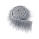 thumbnail image 4 of Tela Sintética Suave Y Peluda, Cortes Para Parches De Sombrero, Gnomos, Barba, Pelo, Gris Claro, 4 of 5