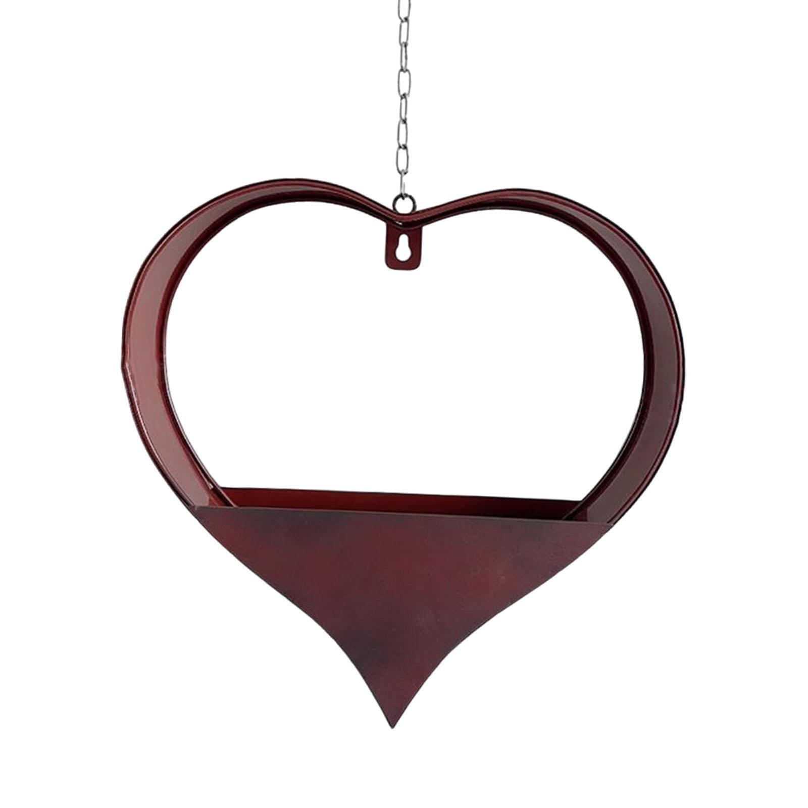 Magideal - Maceta Colgante En Forma De Corazón, Colgador De Plantas, Maceta De Jardín, Regalos Para Amantes De Las Plantas, Maceta Profesional Decorativa Para