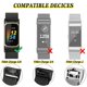 thumbnail image 2 of Correa OMDBAGD de Malla Dorada para Fitbit Charge 5/6, 2 of 7