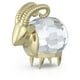 thumbnail image 1 of Figura del zodiaco Capricornio de Swarovski con metal dorado, 1 of 3