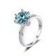 thumbnail image 1 of Anillos de Moissanita de 3 Uds para Mujer Color D VVS1 Anillos de Diamante de Plata Esterlina 925 Anillos de Compromiso Aniversario Promesa Boda de Moissanita para Mujer con Certificado, 1 of 9