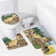 thumbnail image 4 of El show de Yogi Bear-theme 4-Piece Shower Curtain Set with Rugs, Waterproof Bathroom Decor Set Includes Bath Mat, U-Shaped Rug, Toilet Lid Cover and Curtain with Hooks, 4 of 6