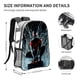 thumbnail image 2 of Miles MoralesMochila transparente temática, resistente y duradera, bolsa see-through para trabajo, deporte, universidad y viaje, 31 × 43 cm, 2 of 6