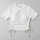 thumbnail image 2 of Crop Top Polera Mujer Ajustable con Cordones, 2 of 3