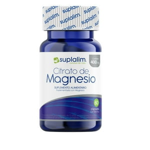 Suplalim - Citrato De Magnesio - Apoya La Salud Muscular Y Ósea