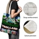 thumbnail image 3 of Trolland Bolso de tela con estampado de lienzo para mujer, bolsa de compras reutilizable y estética, con cremallera interior, regalo para mujer,40*40cm., 3 of 6