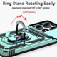 thumbnail image 4 of Funda Resistente Anillo Soporte Xiaomi 14T Pro Privacidad Cámara Montaje Magnético Verde, 4 of 6