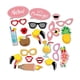 thumbnail image 3 of 21pcs / set hawaiano aloha flamingo photo booth apoyos decoración del partido, 3 of 5