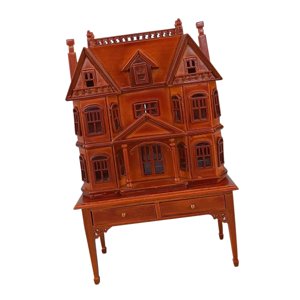 Magideal - Casa De Muñecas En Miniatura, Juguetes, Accesorios De Muebles, Regalos Navideños, Casa De Muñecas De Madera Para Niñas, Casa De Muñecas En Miniatura P