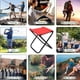 thumbnail image 3 of Taburete de camping plegable con bolsa de transporte y soporte de aleación de aluminio., 3 of 5