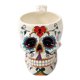thumbnail image 1 of Taza de café Pacific Giftware blanca Tribal Day of the Dead, 1 of 2