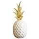 thumbnail image 1 of Piña Decorativa Moderna, Adorno De Piña Para Mesa, Entrada, Mueble De TV, Color Blanco, 1 of 5