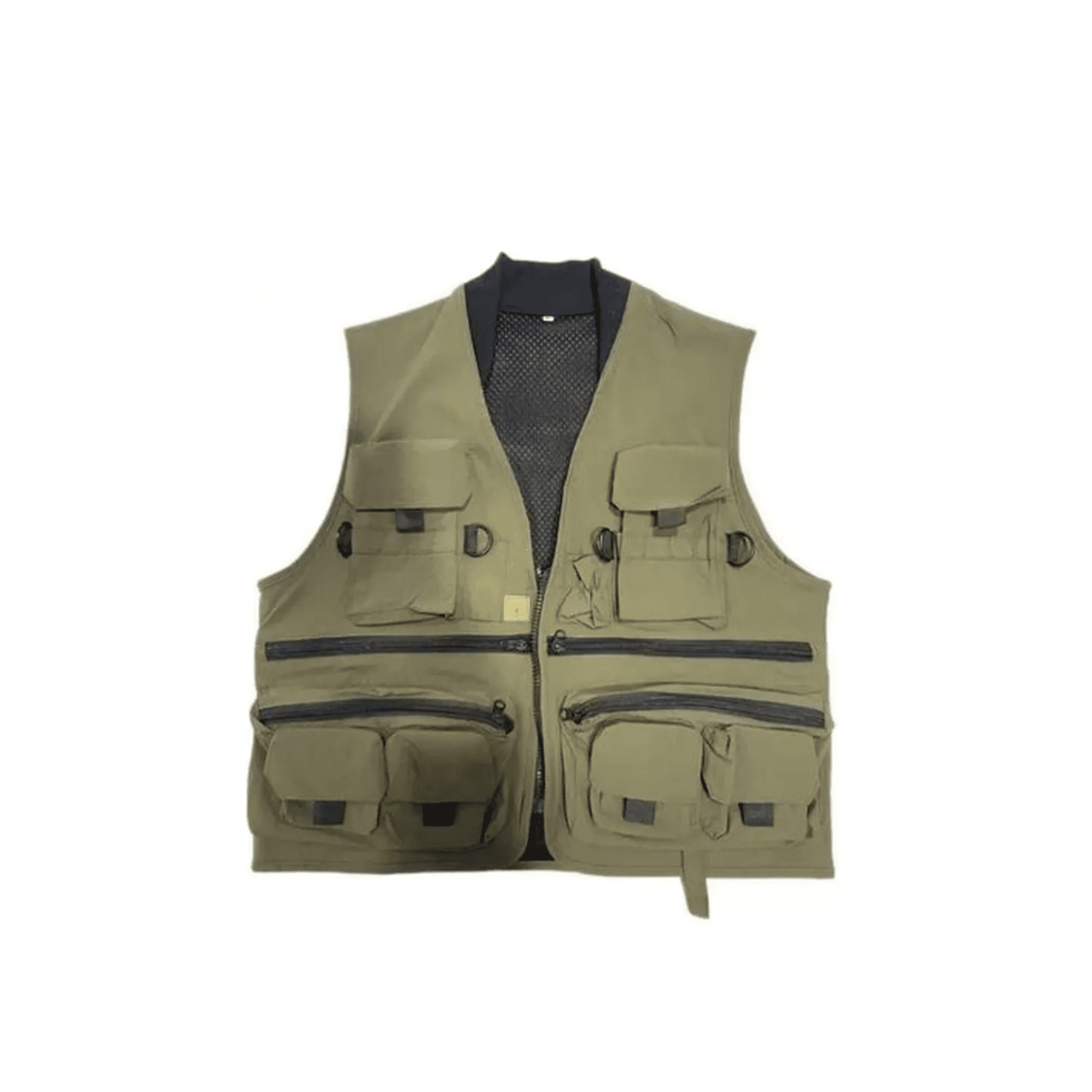 Genérico - Chaqueta Geólogo Camping Multi Bolsillos Pesca Talla Xxl, Verde