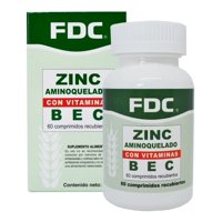 Fdc - Zinc Con Vitamina B+E+C X 60 Comprimidos