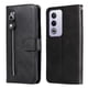 thumbnail image 5 of Funda con Cremallera para OPPO A3 Pro 5G, Carcasa Cartera de Cuero PU con Soporte y Tarjetero, 5 of 6