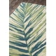 thumbnail image 2 of Alfombra Momeni Baja Palm Leaf, verde, 50 cm x 110 cm, 2 of 5