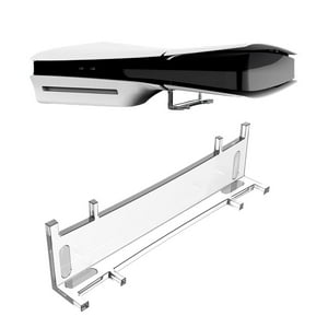 Soporte Horizontal Acrílico Aaronmei Transparente Ps5 Slim Disc Edition Y Digital Edition