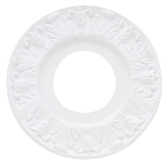 Rosetón de techo Westinghouse 7702700 Victorian 25 cm blanco