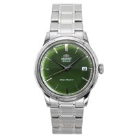 Orient - Reloj Automático Para Hombre Bambino Acero Inoxidable Dial Verde Hierba Ra-Ac0M09E