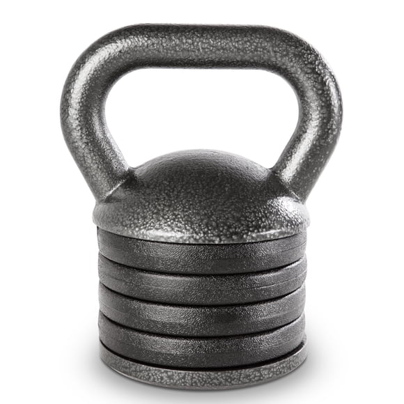 Kettlebell Apex, hierro fundido de alta resistencia, ajustable, 20-50 libras