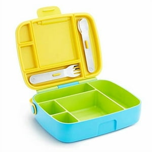 Munchkin Bento Box Lonchera Para Ninos Pequenos, Verde Munchkin Munchkin