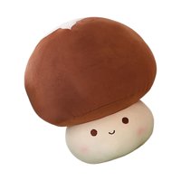 Bothyi - Juguete De Peluche De Setas, Juguete Creativo Para Dormir, Para Sala De Estar, Coche, Marrón, 23 Cm