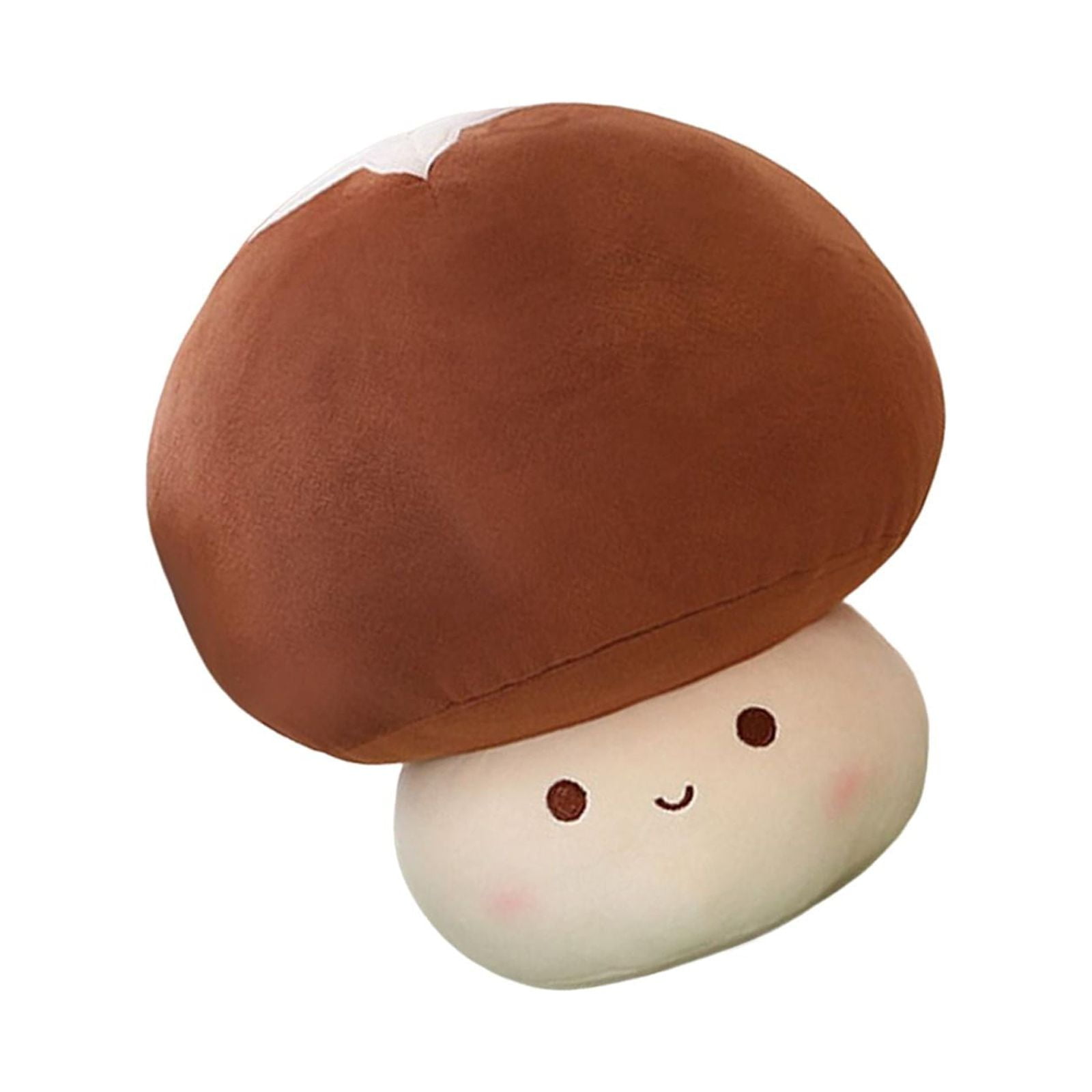 Bothyi - Juguete De Peluche De Setas, Juguete Creativo Para Dormir, Para Sala De Estar, Coche, Marrón, 23 Cm