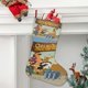 thumbnail image 2 of Temporada de Caza Llamada de la Naturaleza Tema: Calcetines de Navidad, fino lino blanco para colgar en escaleras y chimenea, decoración navideña para el hogar, regalo de Navidad.54cm×38cm, 2 of 5