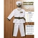 thumbnail image 2 of Disfraz Capitán Naval Infantil Con Chaqueta, Gorra Y Pantalón Para Carnaval, Halloween, Teatro Y Fiesta Temática, 2 of 7