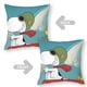 thumbnail image 2 of Snoopy Fundas de almohada de terciopelo con tema, regalos de funda de almohada, decoración para el hogar, cojín de lanzar, regalo de cumpleaños para fans y parejas. 60cm x 60cm., 2 of 6