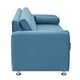 thumbnail image 5 of Sofa Vivo 3c Felpa 12 Azul Petroleo, 5 of 5
