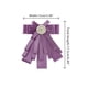 thumbnail image 2 of INSPIRE CHIC Broche de Cinta para Mujer Lazo Corbata de Moño Broches de Fiesta de Boda Púrpura, 2 of 4