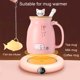 thumbnail image 4 of Taza de té BignoseDeer Kawaii con bonito gato, de cerámica, 380 ml, con infusor, 4 of 8