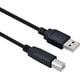 thumbnail image 2 of Cable MIDI USB B compatible con M-Audio Oxygen 25/Keystation 49 MK3/61 MK3/88 MK3/Mini 32 MK3, Native Instruments Maschine Mikro Mk3, teclado controlador Komplete Kontrol M32 A61, 2 of 4