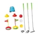 thumbnail image 2 of Kids Golf Club Conjunto con bolsa de almacenamiento Interacción para padres Interacción para niños Patio de golf de golf para niñas al aire libre pati Plata, 2 of 5