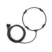 Bothyi - Sistema De Rociador De Agua Nebulizada Kit De Ventilador De Nebulización Para Enfriar El Jardín Del Patio 12 Pulgadas